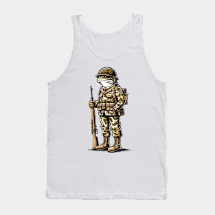 Soldier frog Tank Top